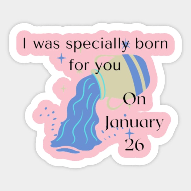 January Sticker by Lindesign77 